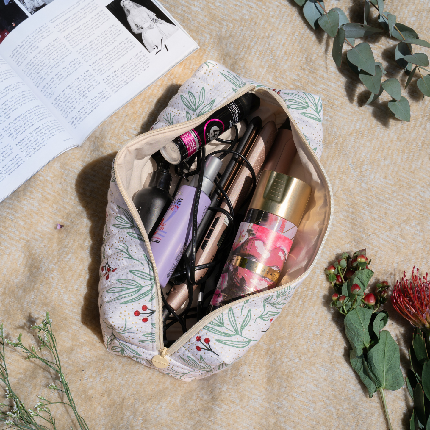 Cherry Hair Tool Bag
